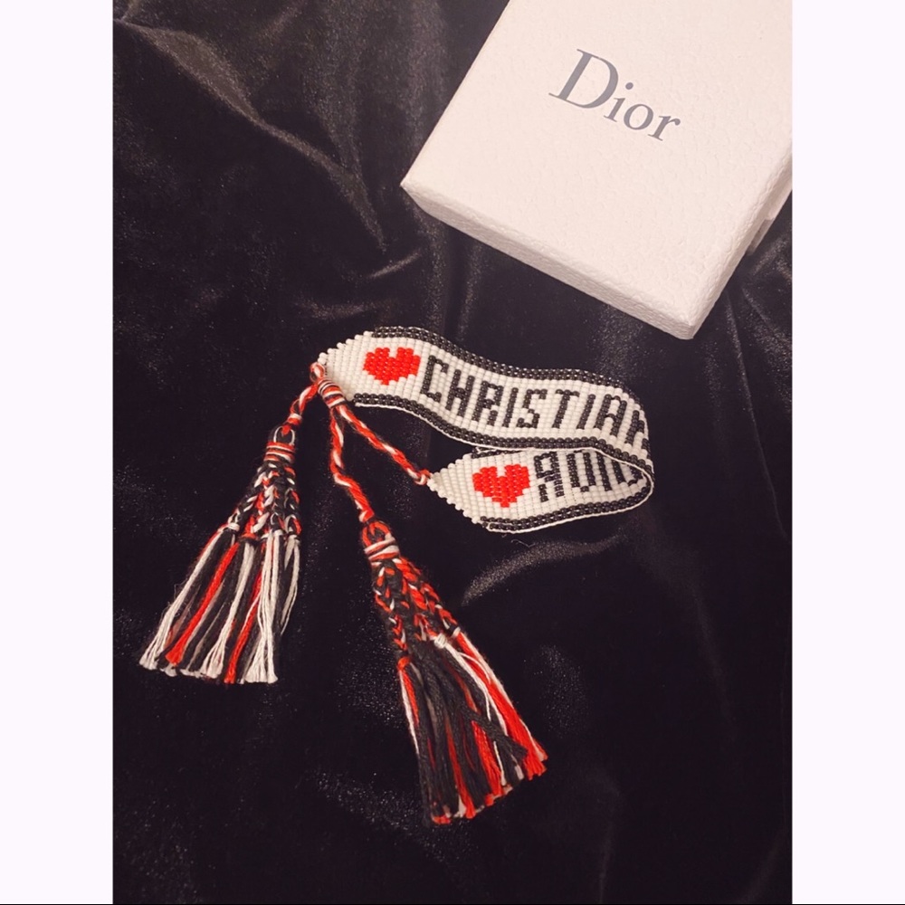 ❌Sold❌ Christian Dior J’ADIOR Bracelet Tassel Knit - Picture 8 of 8